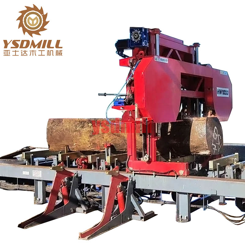 The Brief Introduction to horizontal bandsaw sawmill