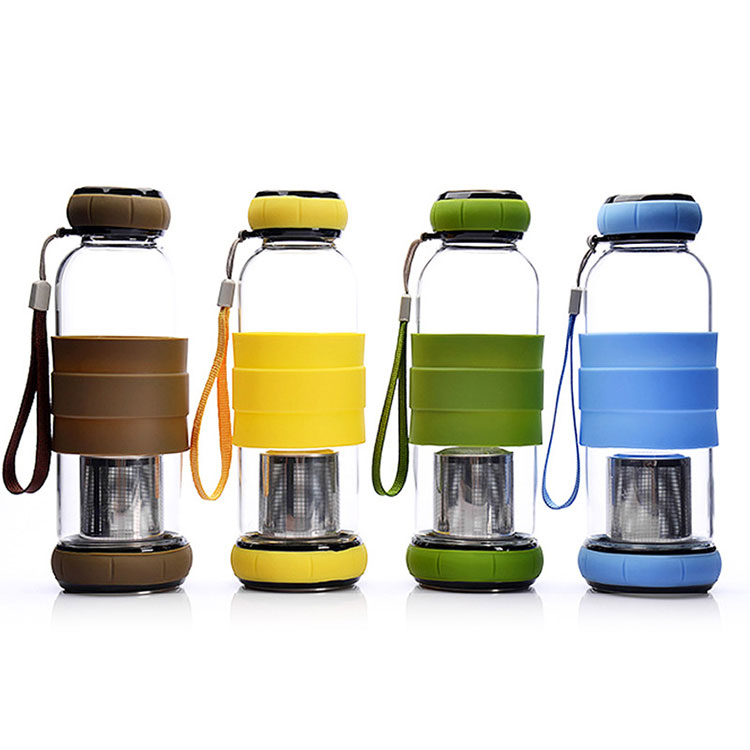 Glass Water Bottle
