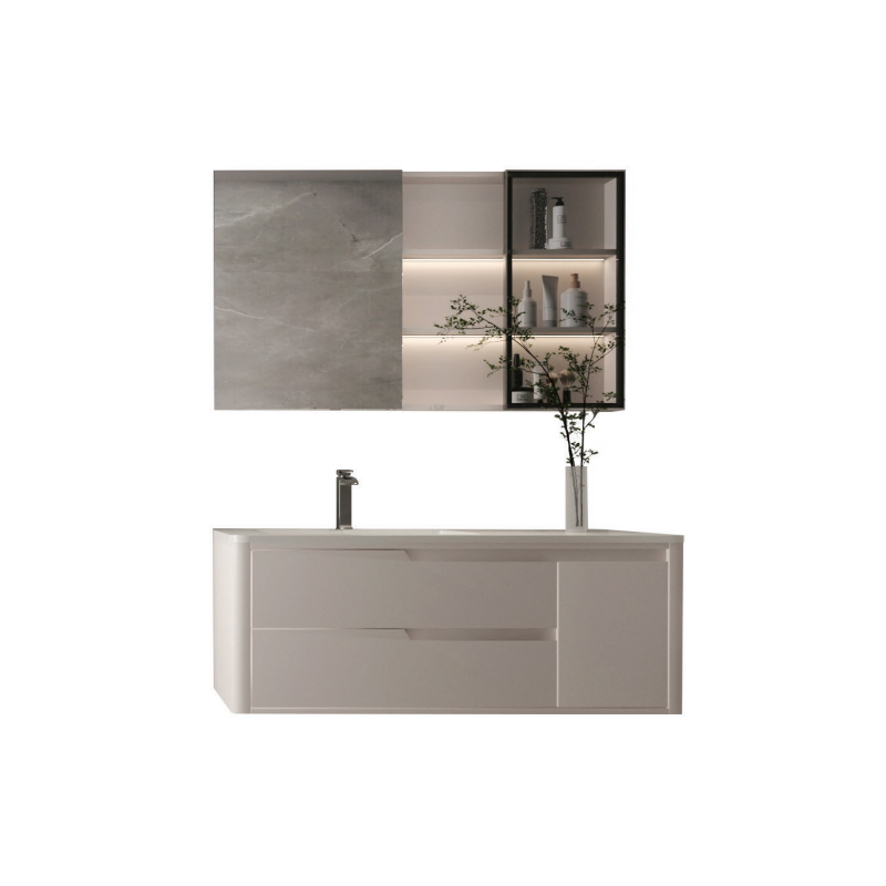 Luminous Elegance: Exploring the Dimensions and Design Aspects of Moonlight-Colored Aluminum Stone Basins