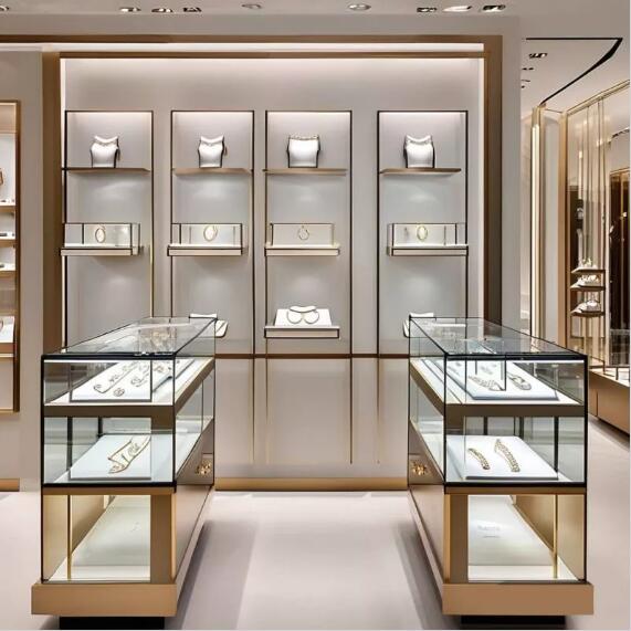 Elevating Display: Exploring the Features of Glass Wall Mounted Jewelry Showcases