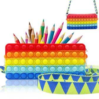 How the Silicone Push Up Storage Bag Bubble Kids Pencil Case Promotes Creativity and Organization