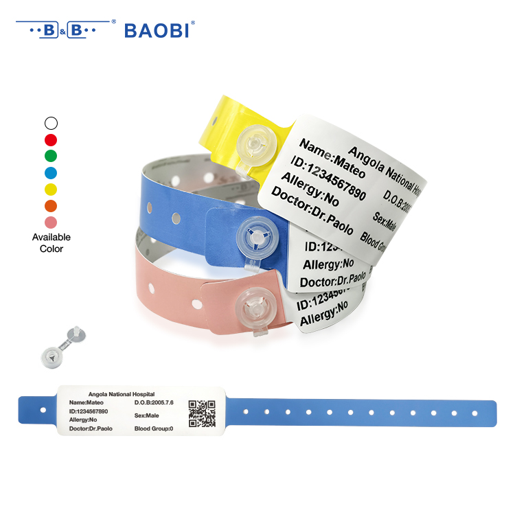 Wholesale Healthcare Thermal Printable Wristbands: Streamlining Patient ID with Bulk Orders